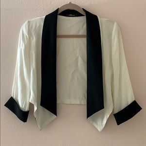 White blazer